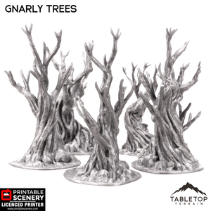 Gnarly Trees - Scatter Terrain