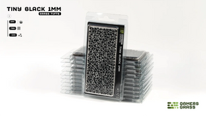 Gamers Grass | Tiny Tufts | Black (1mm)