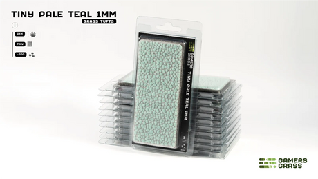 Gamers Grass | Tiny Tufts | Pale Teal (1mm)