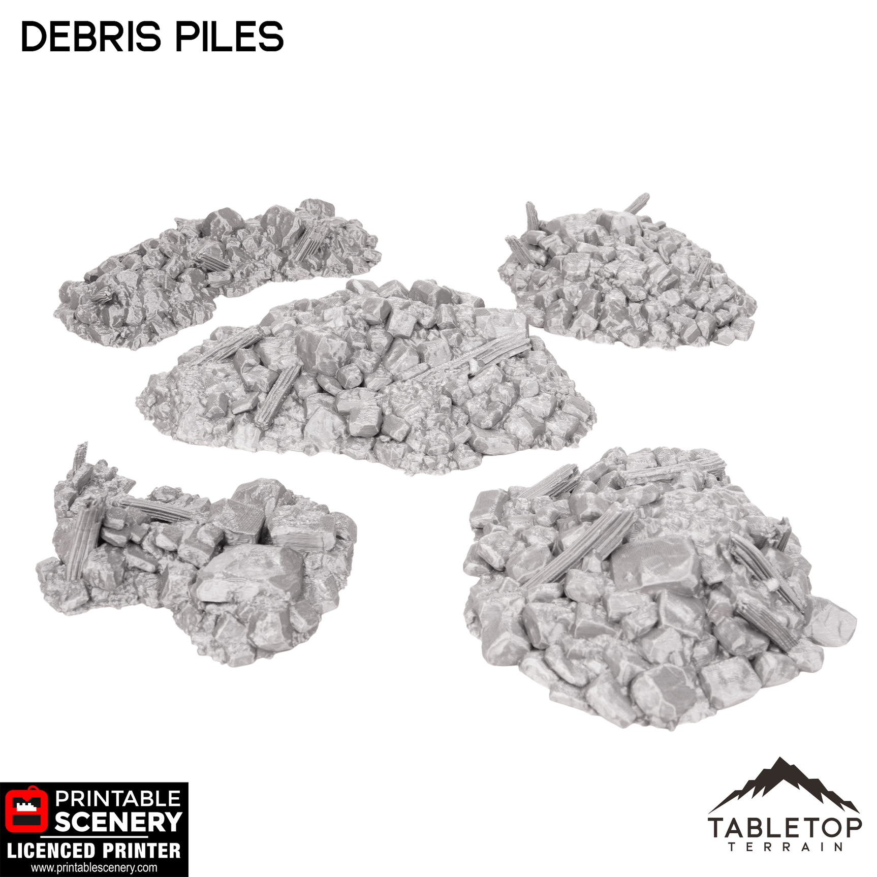 Debris Piles - Hagglethorn Hollow - Scatter Terrain