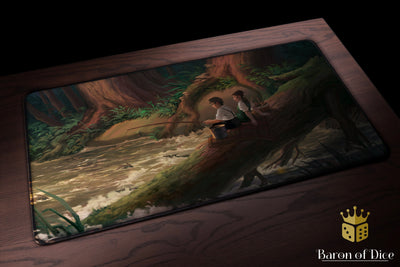 Halfling Fishing Trip | Irina Nordsol Series | Premium Oversized Playmat