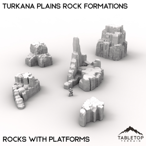 Turkana Plains Rock Formations