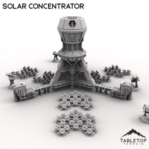 HEXTECH Solar Concentrator - Power Complex