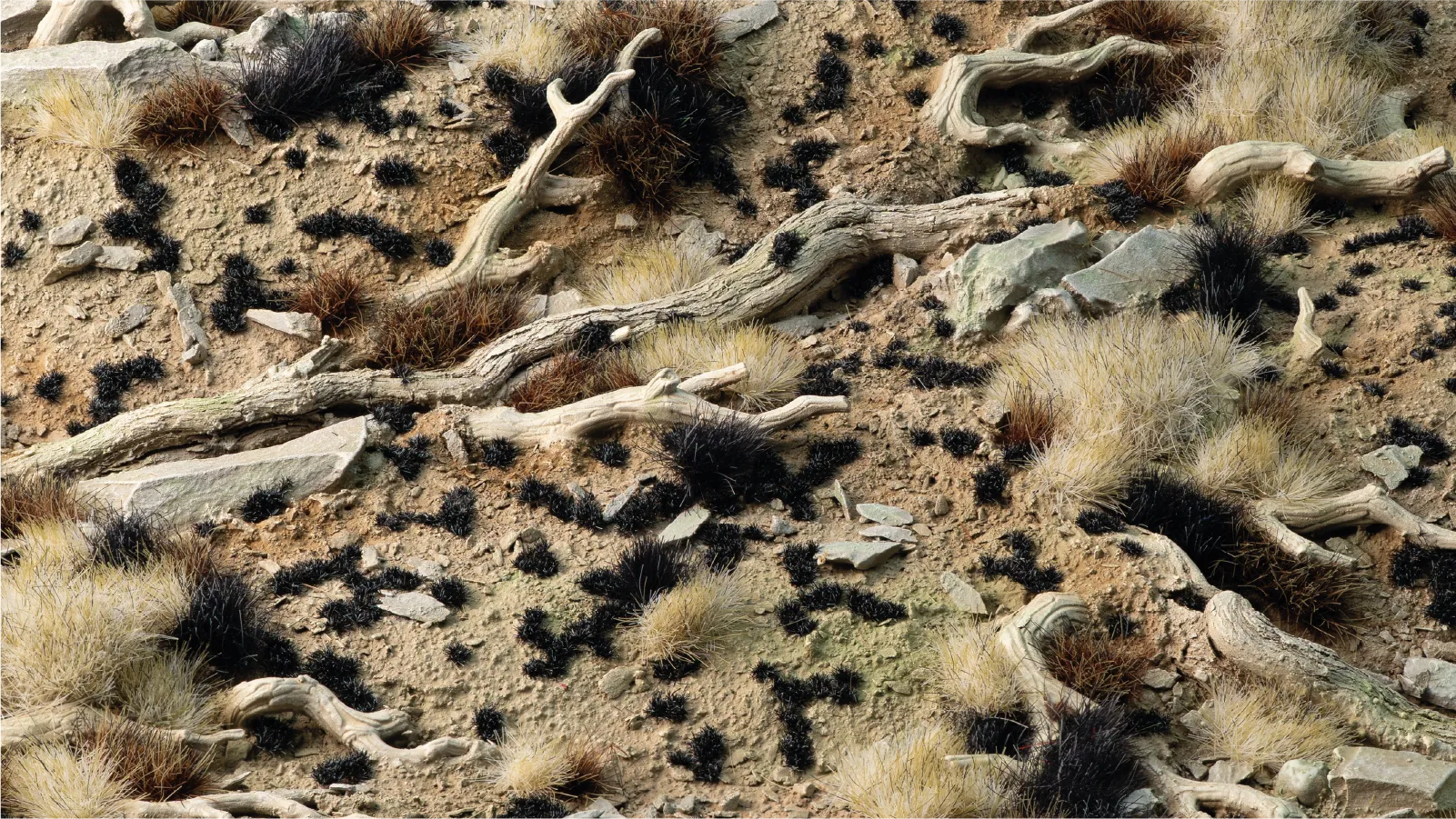 Gamers Grass | Tiny Tufts | Black (1mm)