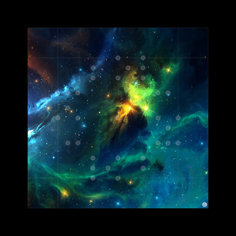 Mats by Mars: Final Frontier Tabletop Wargaming Space Play Mat