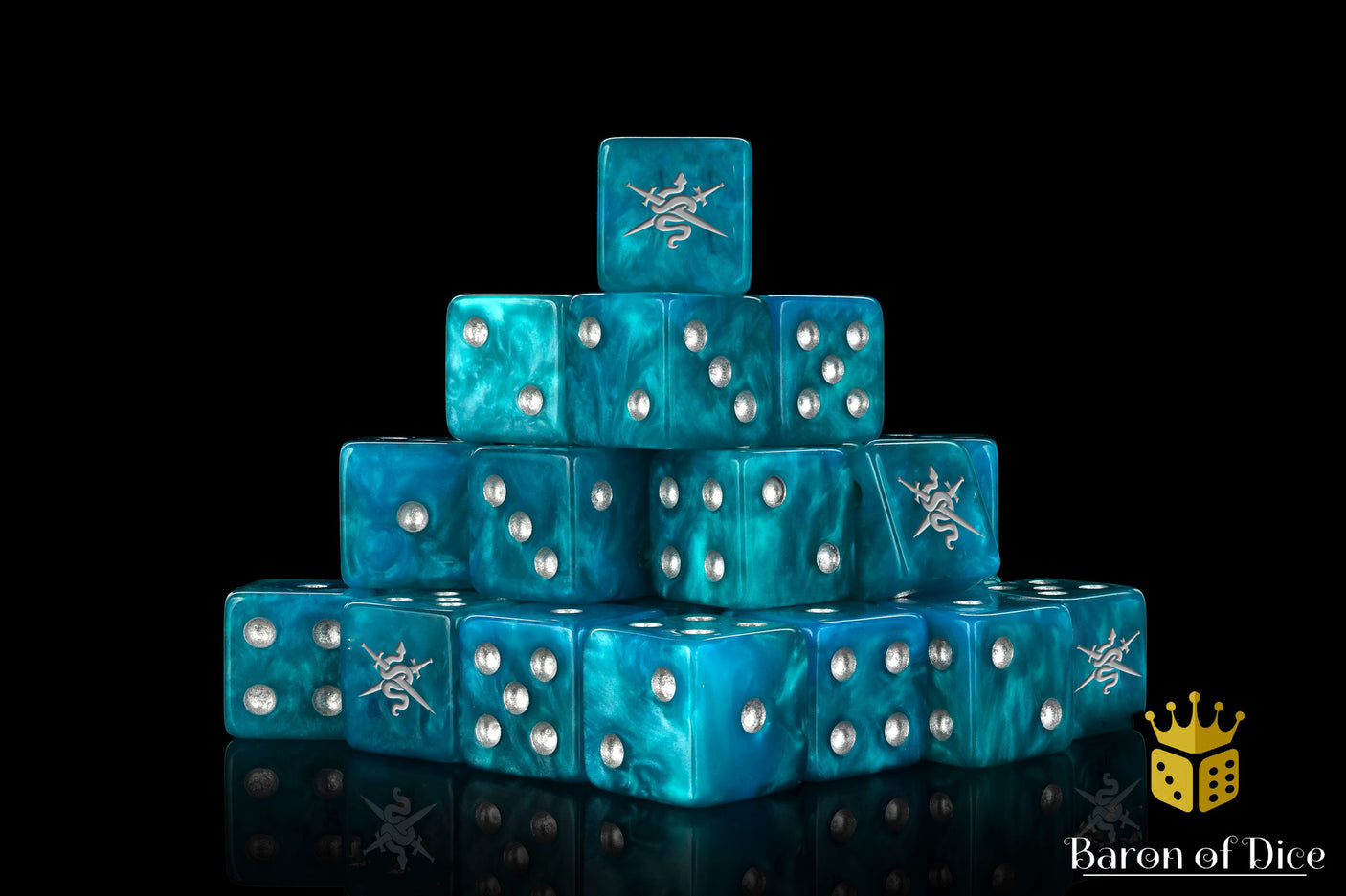 Shadow Vipers, Blue, Dice