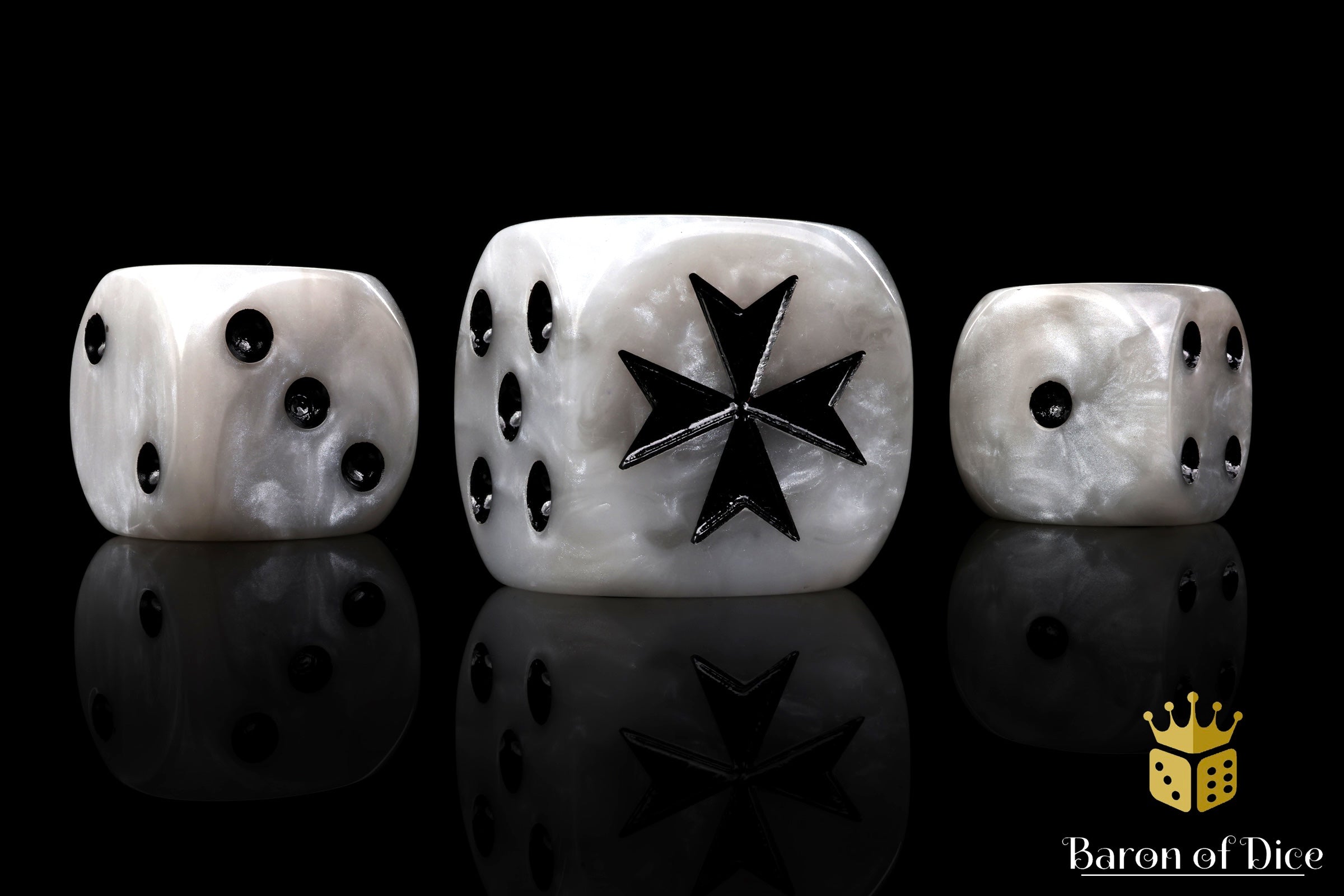 Knight Templars 16mm Dice – BaronOfDice