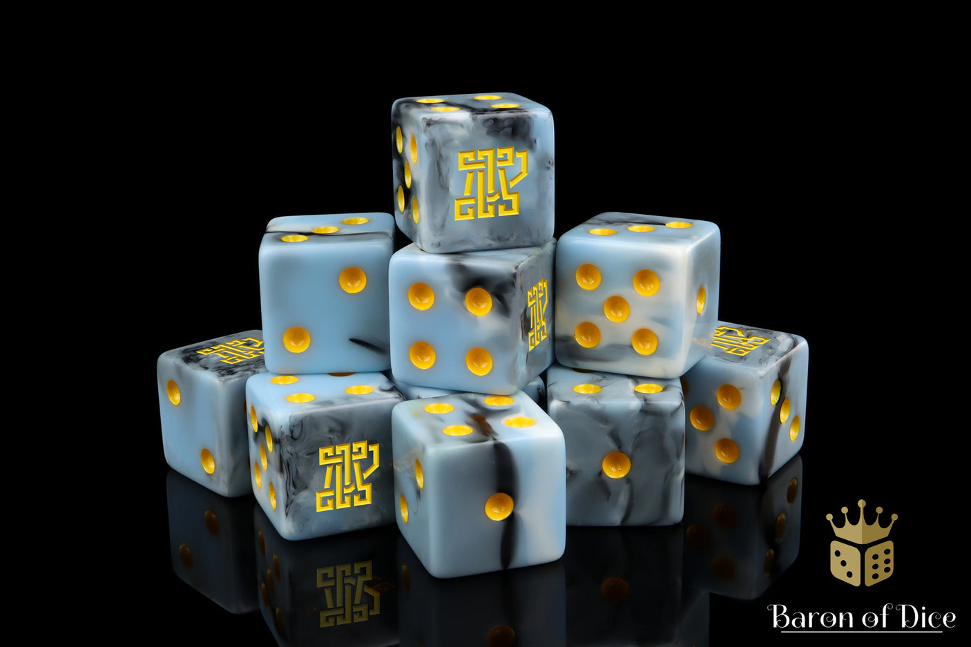 Clan McFlaggon, Ice Blue, Dice