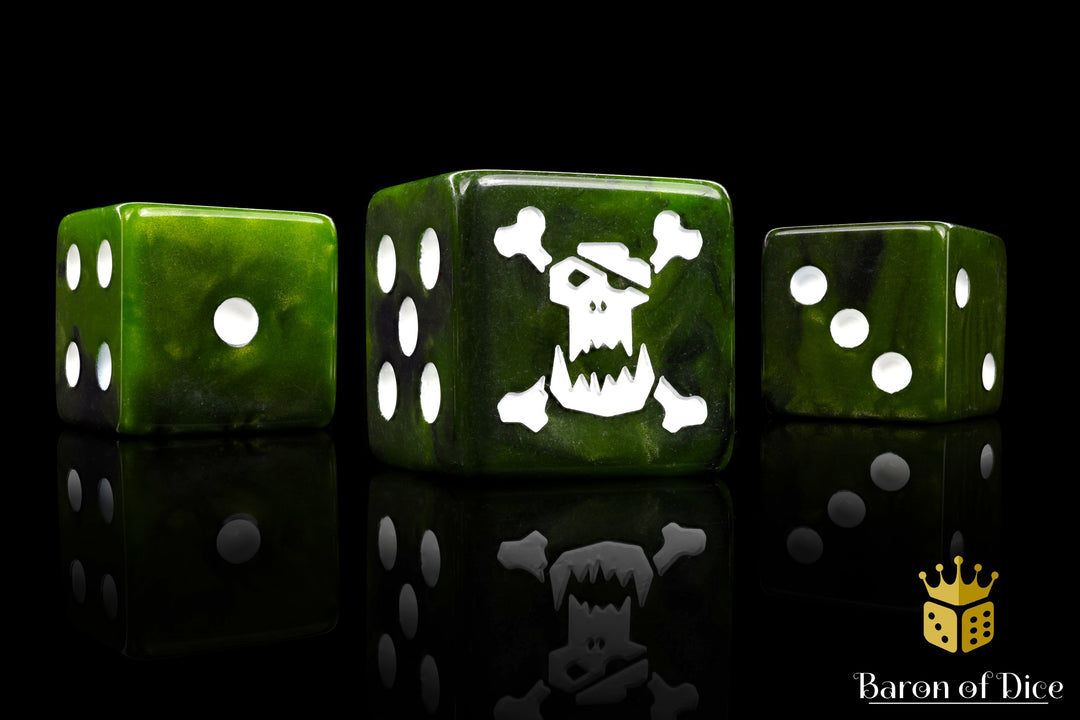 Orc Pirate 16mm Dice