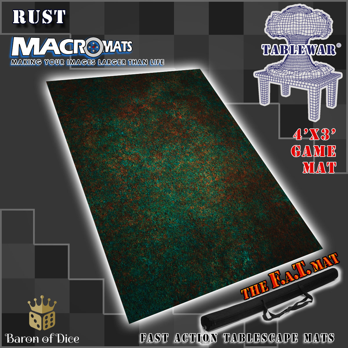 4x3' 'Rust' MacroMat