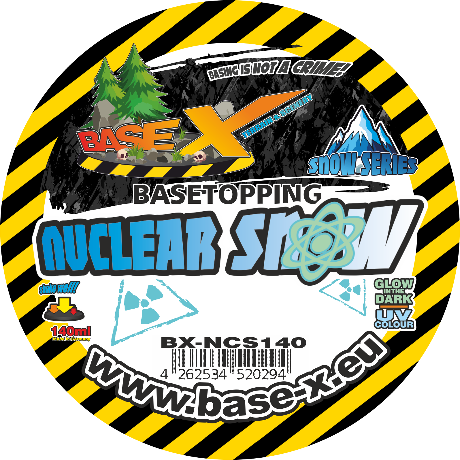 Base X Terrain | Basecover | Nuclear Snow (UV Effect)