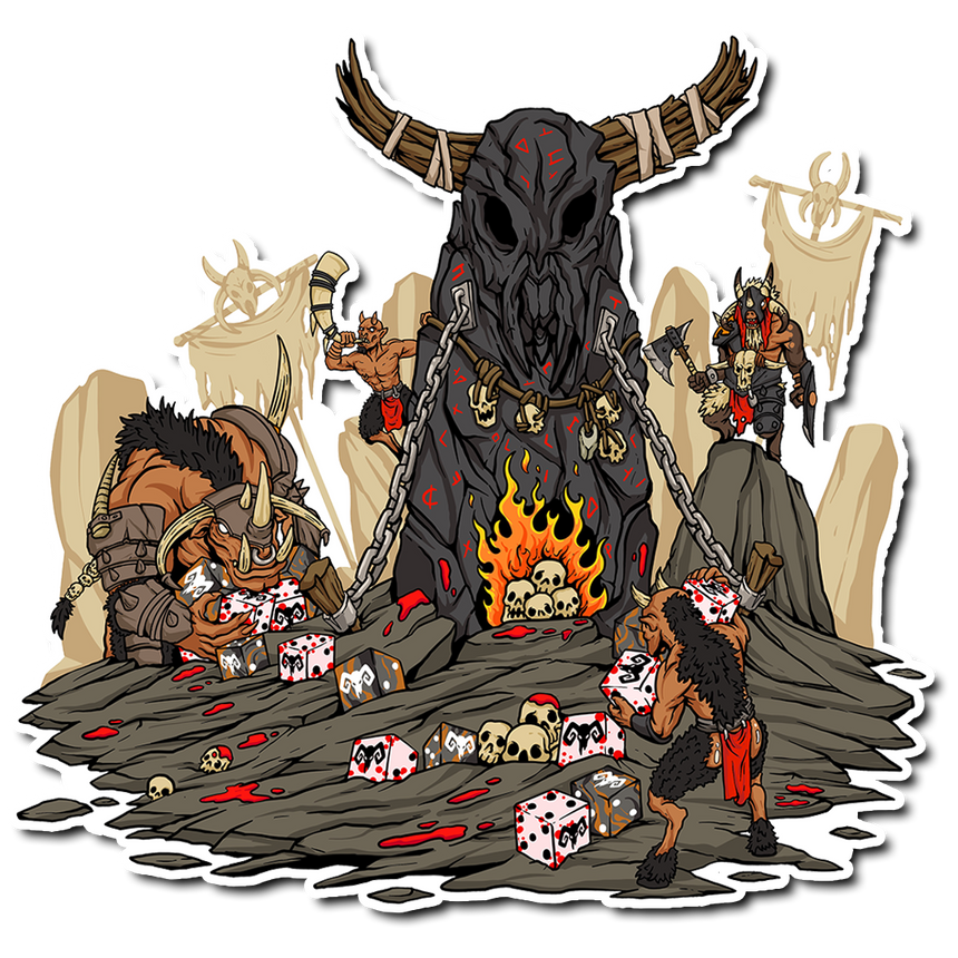 Premium Vinyl Stickers - Beast Men