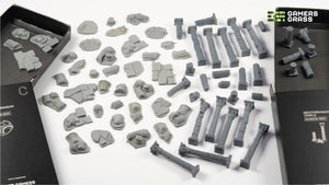 Gamers Grass - Basing Box - Mediterranean Temple