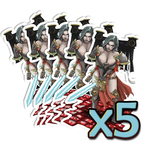 Premium Vinyl Stickers | Dauntless Sister