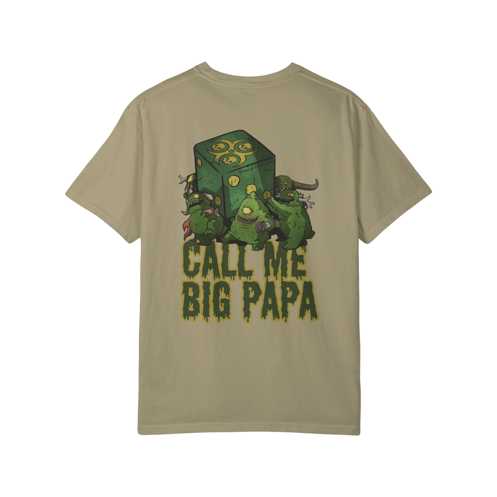 Diseased Dice - Call Me Big Papa t-shirt