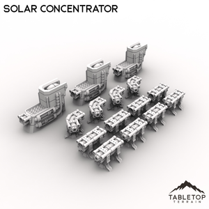 HEXTECH Solar Concentrator - Power Complex