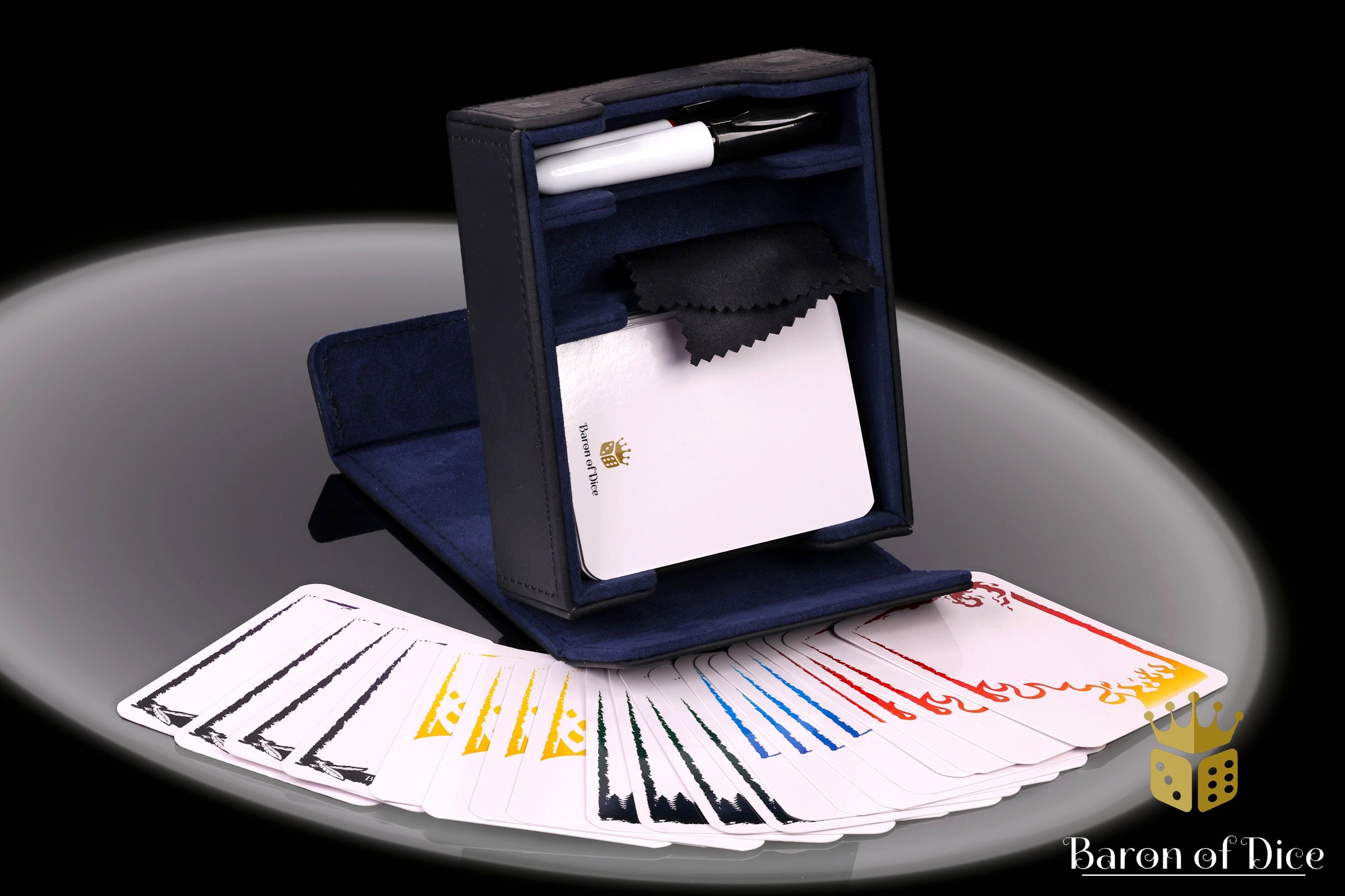 CCG Token Box Set | Magnetic Storage Box | TCG Dry Erase Cards