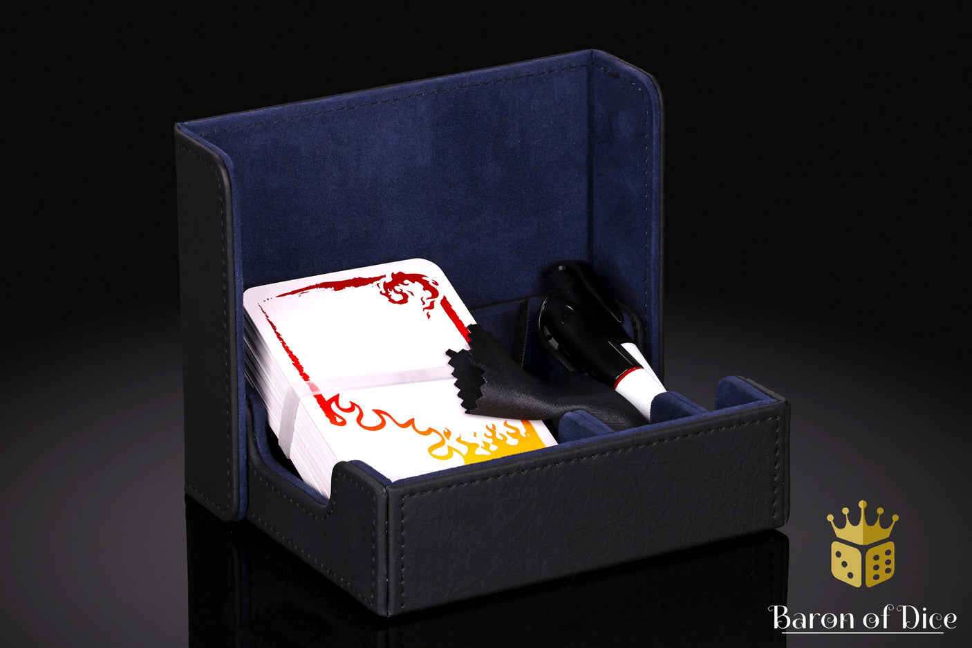 TCG Token Box Set | Magnetic Storage Box | TCG Dry Erase Cards 60ct