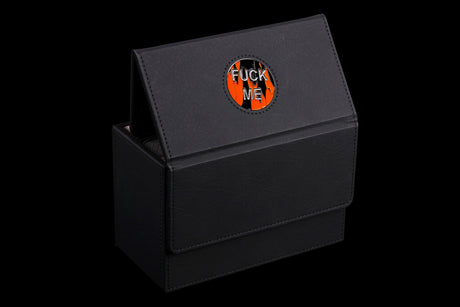 F**k Me | Silver | Wargaming & Datasheet Box | Baron's Coin™ Compatible