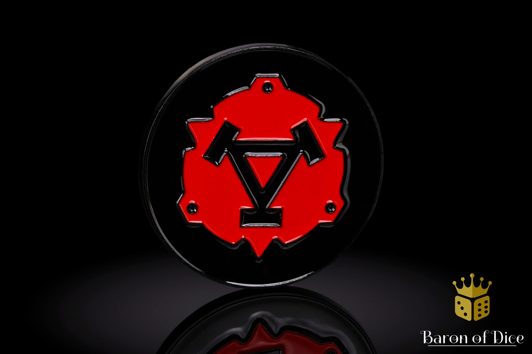 40mm Objective Coin | Warmachine | Khador | Winter Korps