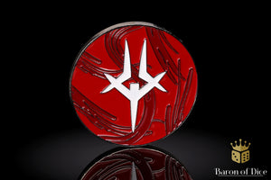 40mm Objective Coin | Warmachine | Infernals