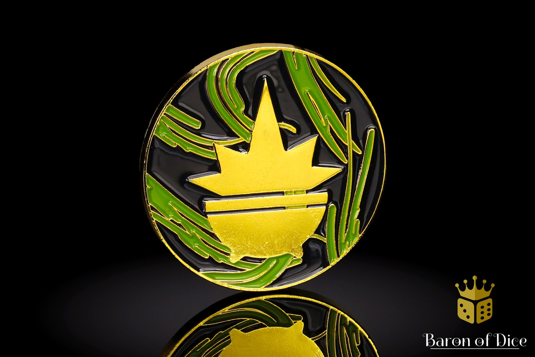 40mm Objective Coin | Warmachine | Crucible Guard