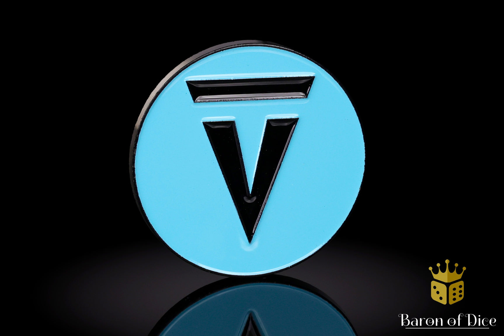 40mm Objective Coin | Vanguard | Light Blue