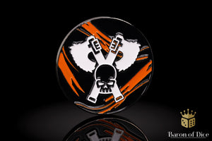 40mm Baron's Coin™ | Skull Grinders | Black Lava