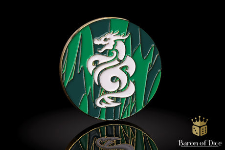 Metal Combat Gauge | Baron Coin™ Compatible | Jade Dragon