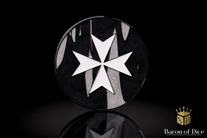 40mm Baron's Coin™ | Knights Templar | Black