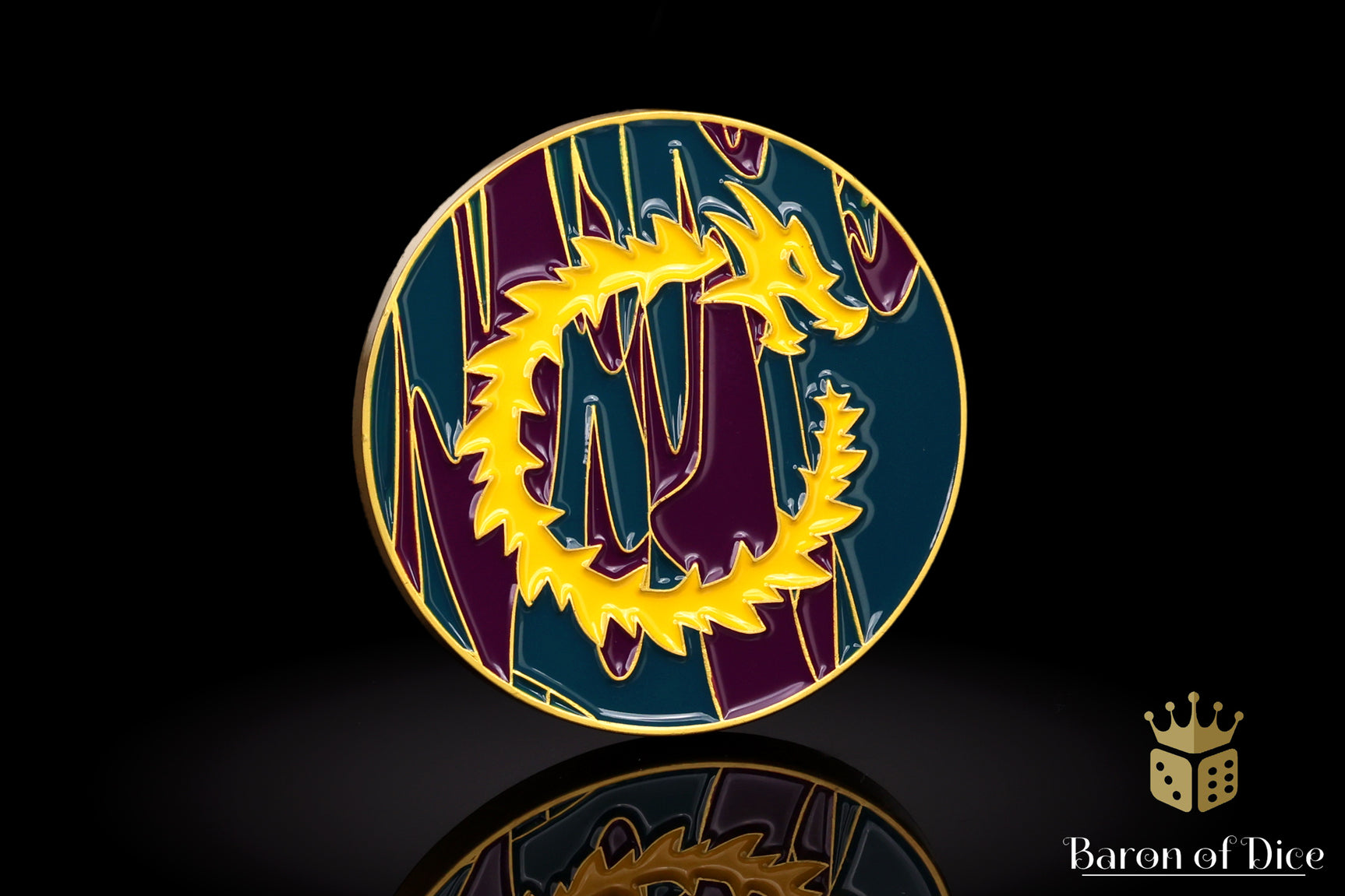 40mm Objective Coins - Infinity Dragon