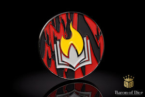 40mm Objective Coins - Scorched Book