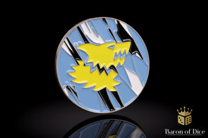 40mm Objective Coins - Snow Wolf