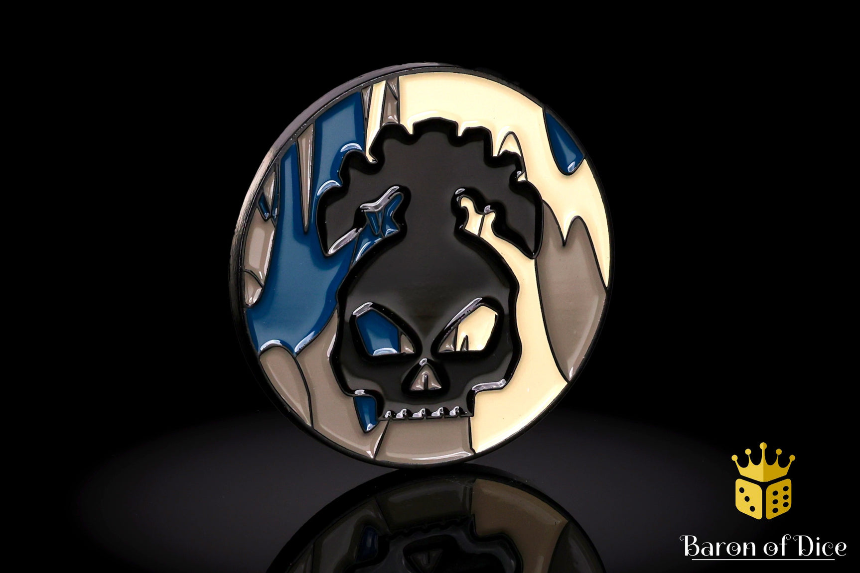 40mm Objective Coin | Necromantic Skeleton