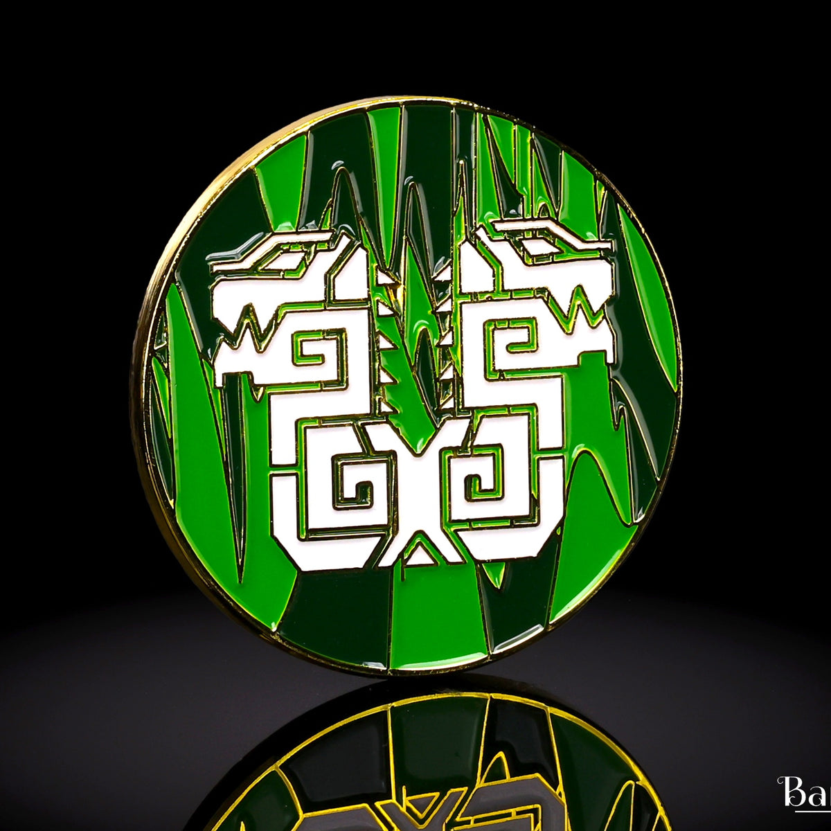 40mm Baron's Coin™ | Twin Headed Lizard