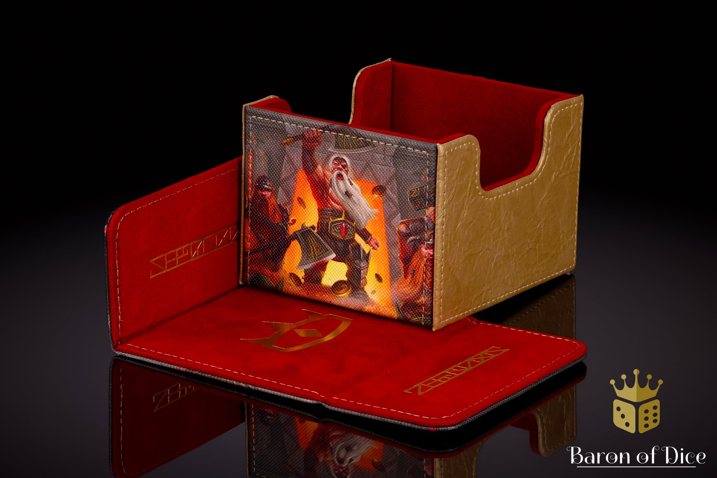 Dwarven Glory | 100+ XL Deck Boxes | Baron of Dice | James Hayball
