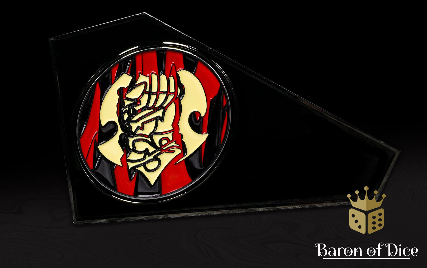 3" Metal Movement Gauge | Warmachine: Old Umbrey | Baron Coin™ Compatible