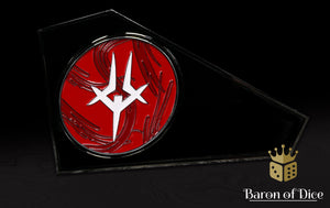 3" Metal Movement Gauge | Warmachine: Infernals | Baron Coin™ Compatible
