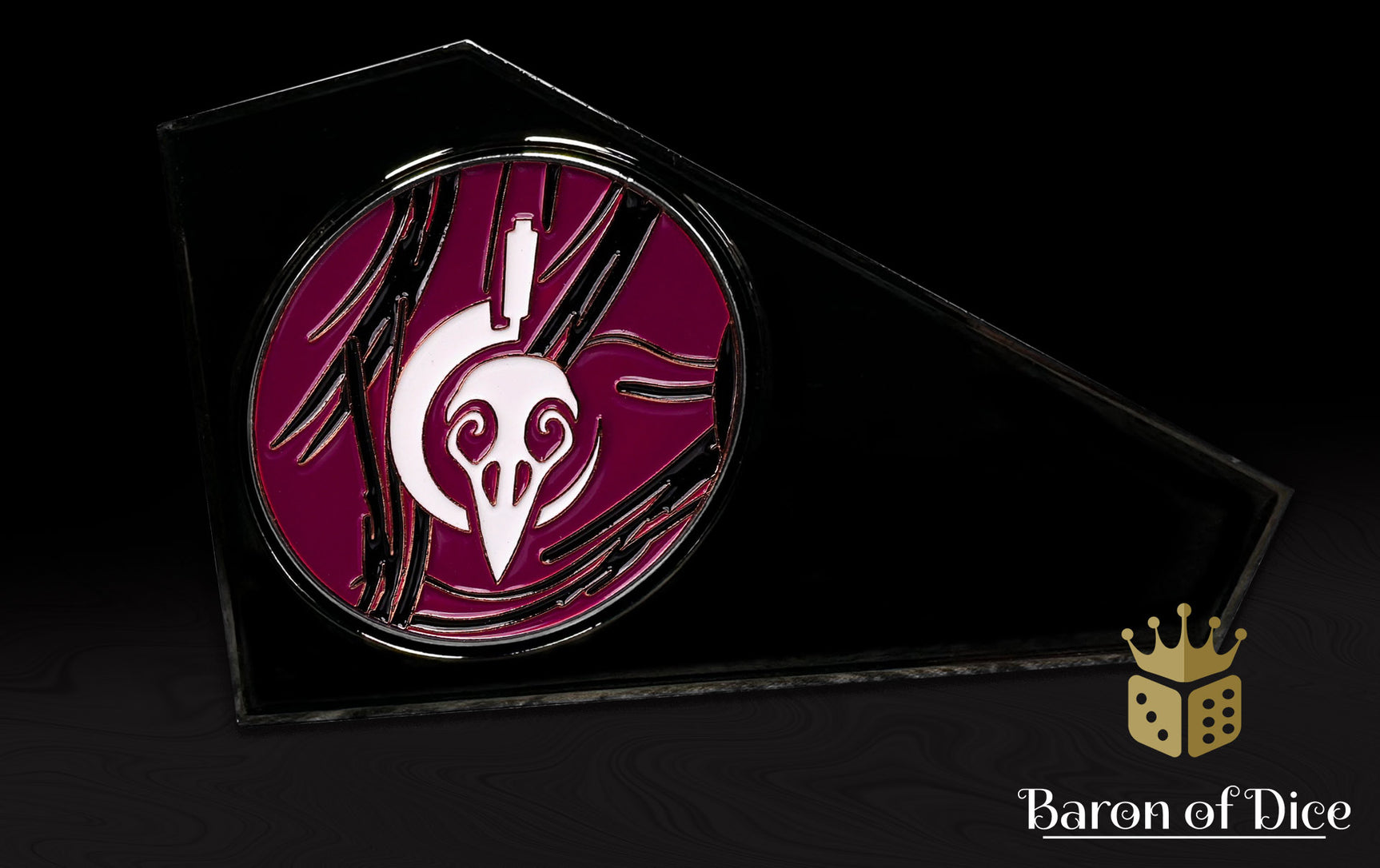 3" Metal Movement Gauge | Warmachine: Grymkin | Baron Coin™ Compatible