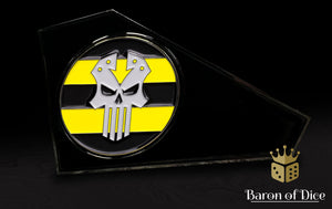 3" Metal Movement Gauge | Steel Renegades | Baron Coin™ Compatible