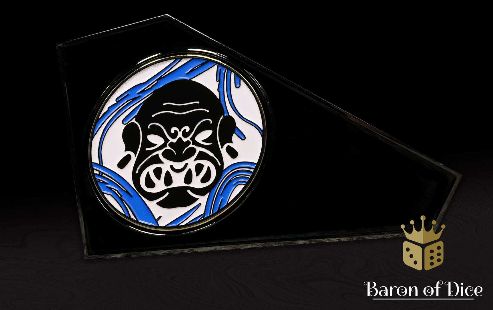 Metal Combat Gauge | Baron Coin™ Compatible | Giant | White Ice