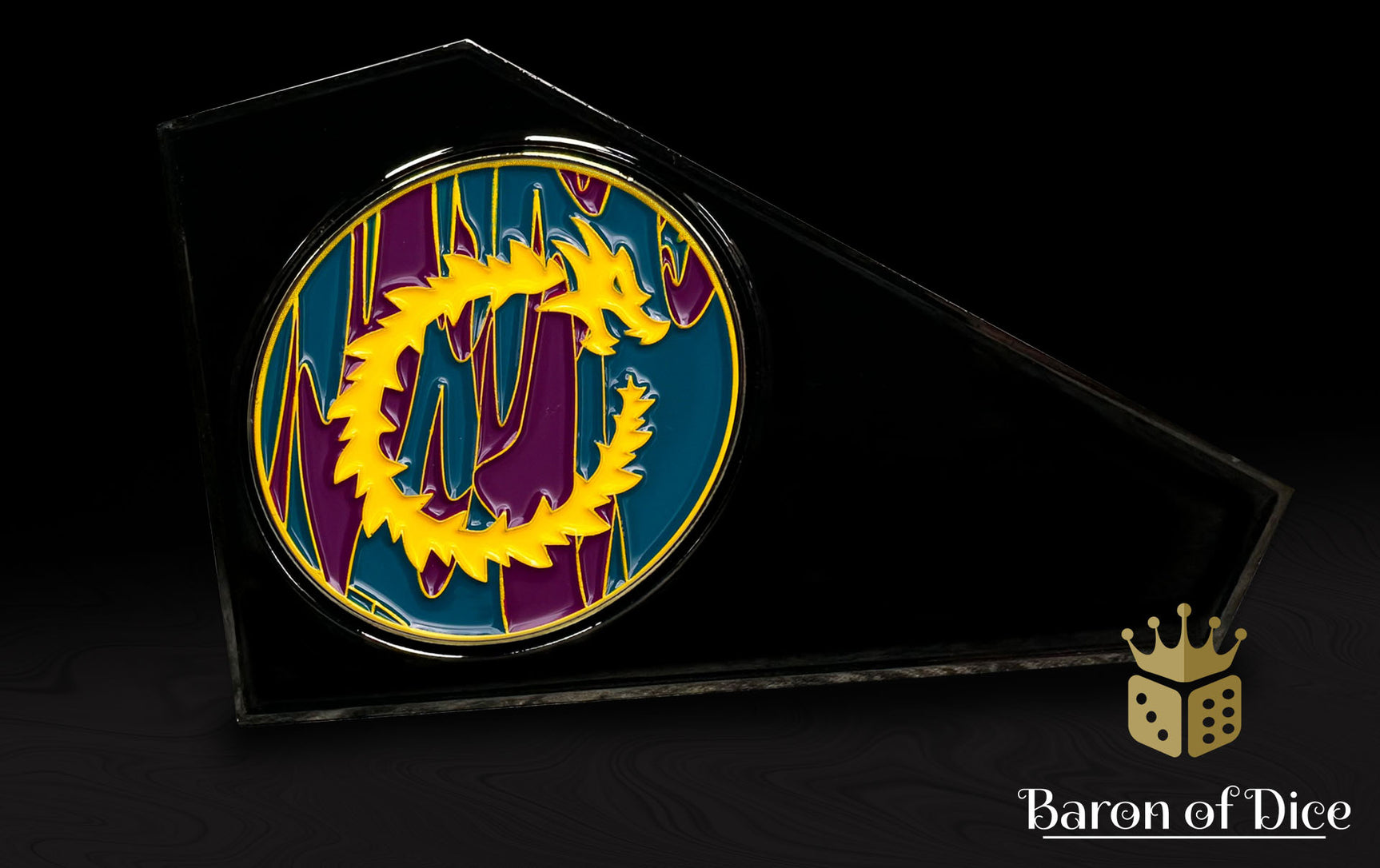 3" Metal Movement Gauge | Infinity Dragon | Baron Coin™ Compatible