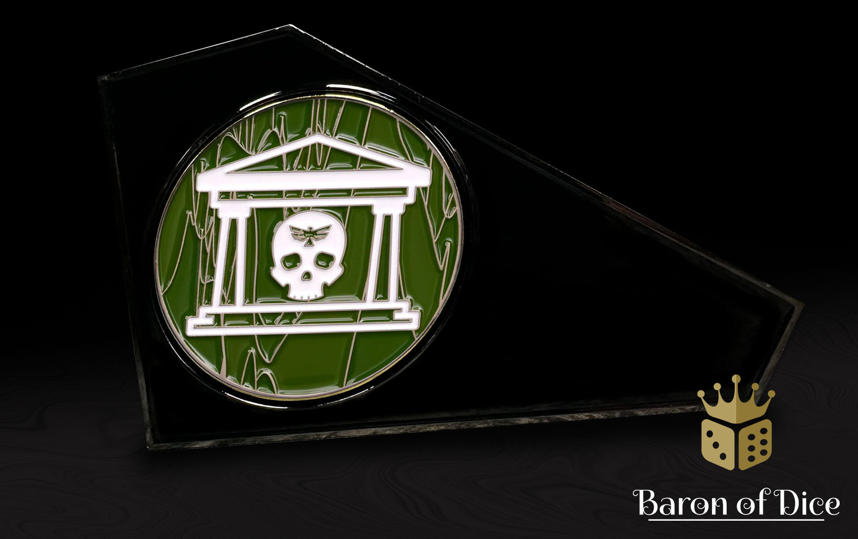 3" Metal Movement Gauge | Military Gate | Baron Coin™ Compatible