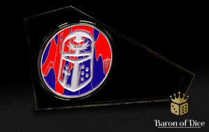 3" Metal Movement Gauge | Imperial Helm | Baron Coin™ Compatible