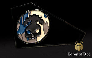 Metal Combat Gauge | Baron Coin™ Compatible | Necromantic Skeleton