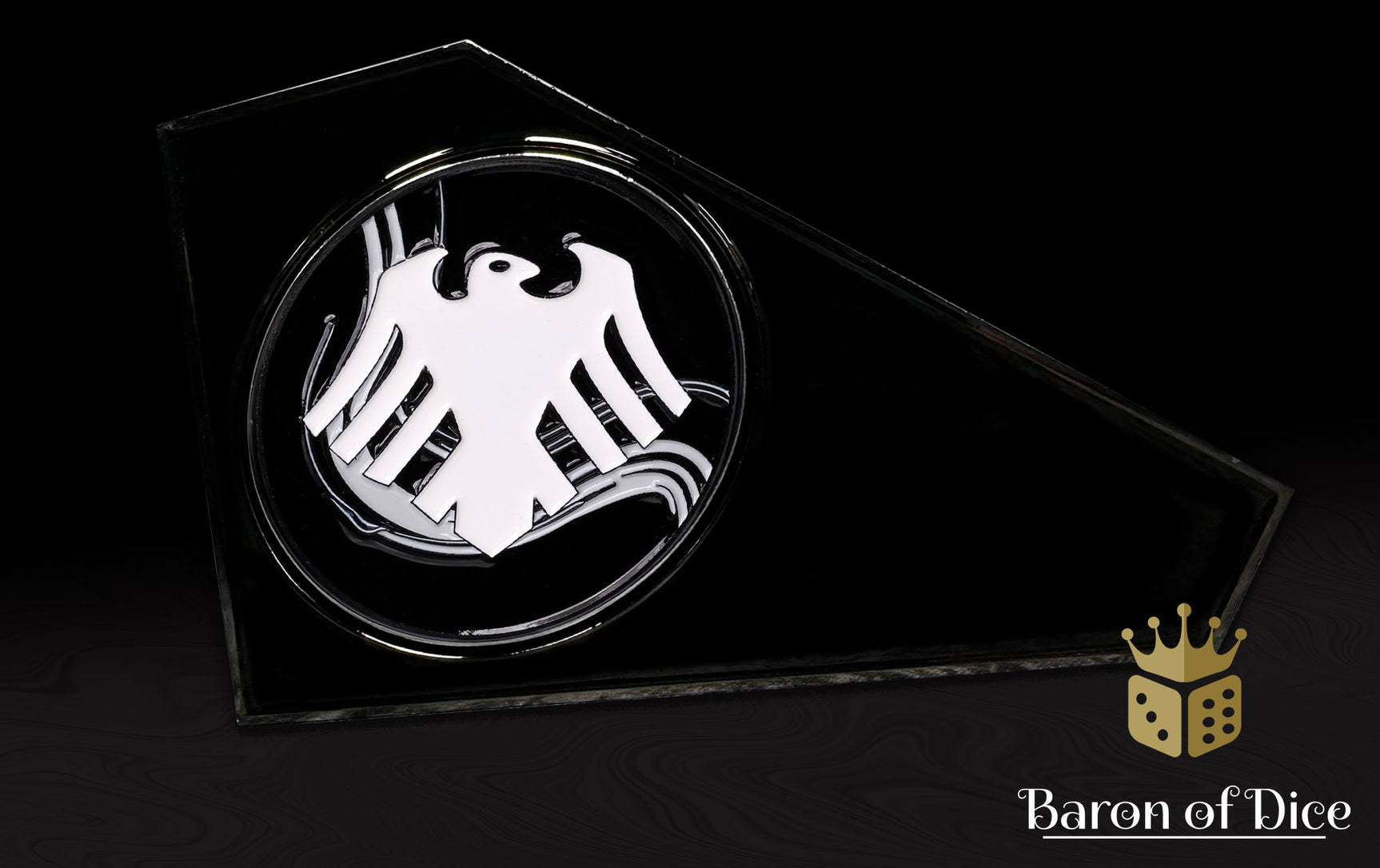 3" Metal Combat Gauge | Raven | Baron Coin™ Compatible