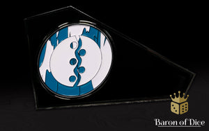 Metal Combat Gauge | Baron Coin™ Compatible | Infinity: PanOceania
