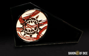 Metal Combat Gauge | Baron Coin™ Compatible | Carnage | White