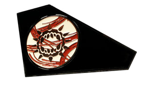 Metal Combat Gauge | Baron Coin™ Compatible | Carnage | White