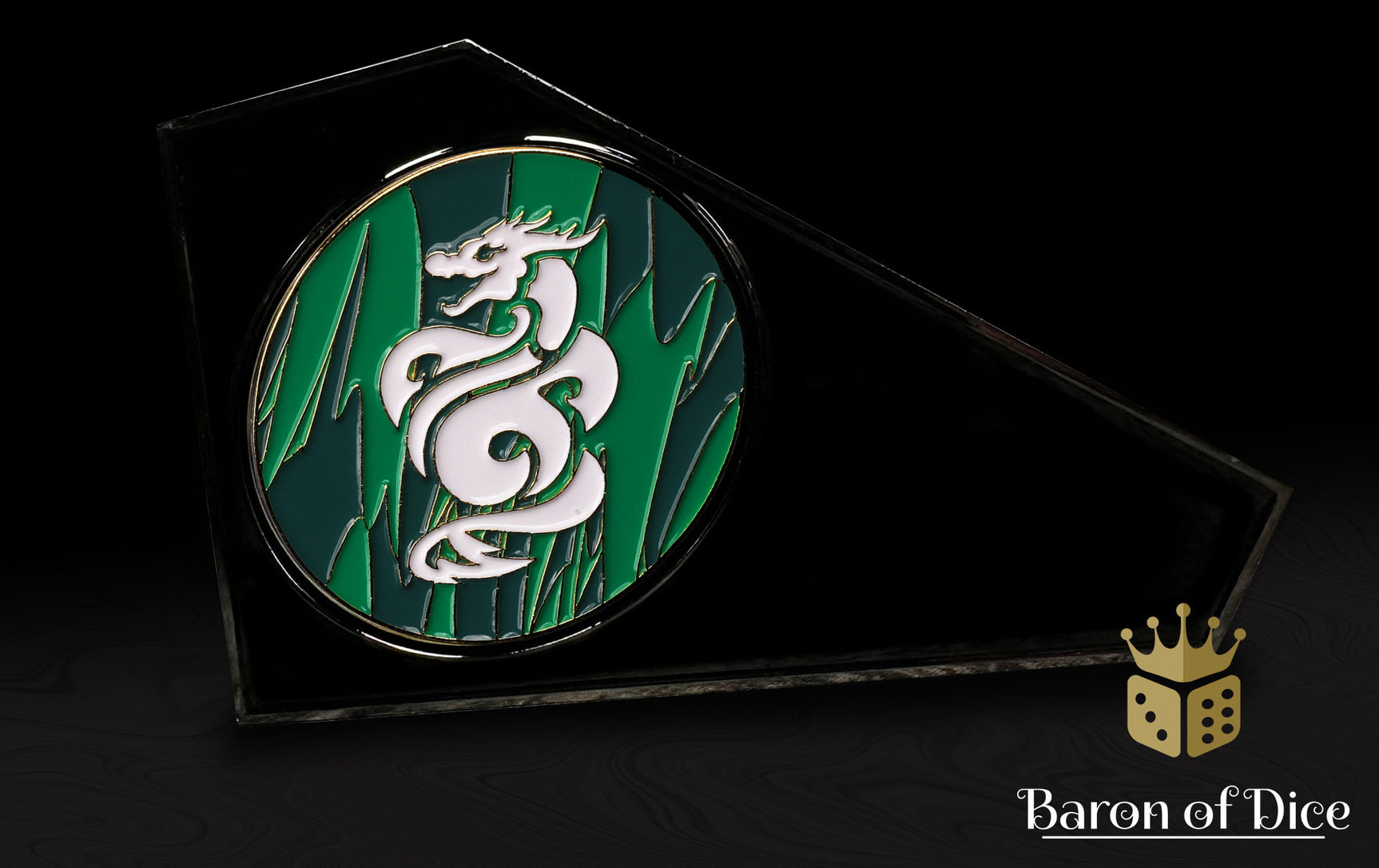 Metal Combat Gauge | Baron Coin™ Compatible | Jade Dragon